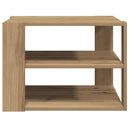 sofabord 58x58x40 cm konstrueret træ kunsteg
