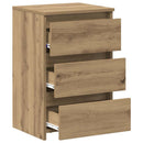 sengeborde 2 stk. 40x35x62,5 cm konstrueret træ kunsteg