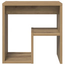 sengeborde 2 stk. 40x30x40 cm konstrueret træ egetræ