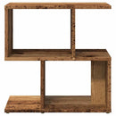 sengeskab 50x30x51,5 cm konstrueret træ antikt træ