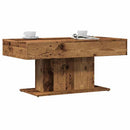 sofabord gammelt træ 96x50x45 cm konstrueret træ