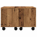 sofabord 60x60x38 cm konstrueret træ antikt træ