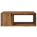 sofabord 90x67x33 cm konstrueret træ antikt træ