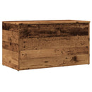opbevaringskasse 84x42x46 cm konstrueret træ antikt trælook