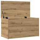opbevaringskasse 84x42x46 cm konstrueret træ kunsteg