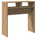 konsolbord 78x30x80 cm konstrueret træ kunsteg