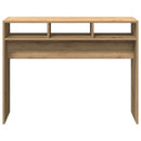 konsolbord 105x30x80 cm konstrueret træ kunsteg
