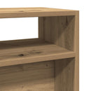 konsolbord 105x30x80 cm konstrueret træ kunsteg