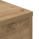 sofabord 55x55x30 cm konstrueret træ kunsteg