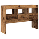 skænk 105x30x70 cm konstrueret træ antikt træ