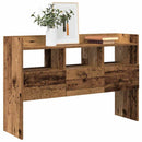 skænk 105x30x70 cm konstrueret træ antikt træ