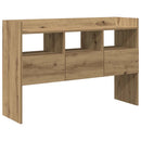 skænk 105x30x70 cm konstrueret træ egetræsfarve