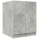 vaskemaskineskab 70,5x71,5x91,5 cm betongrå