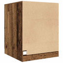 vaskemaskineskab 70,5x71,5x91,5 cm antikt træ