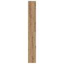 vaskemaskineskab 64x24x190 cm egetræ