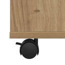 rullebord 60x35x75 cm konstrueret træ kunsteg