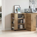 rullebord 60x35x75 cm konstrueret træ kunsteg