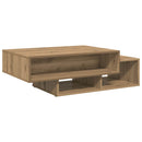 sofabord 105x55x32 cm konstrueret træ kunsteg
