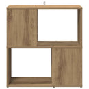 bogskab 60x24x63 cm konstrueret træ kunsteg