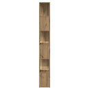 bogreol/rumdeler 60x24x186 cm kunsteg
