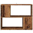 bogreol/rumdeler 80x24x63 cm gammelt trælook