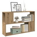 bogreol 100x24x63 cm konstrueret træ kunsteg