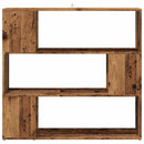 bogreol/rumdeler 100x24x94 cm antikt træ