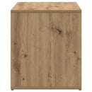 entrébænk 80x40x45 cm spånplade artisan eg