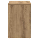 skobænk 60x30x45 cm konstrueret træ kunsteg
