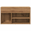 skobænk 80x30x45 cm konstrueret træ kunsteg