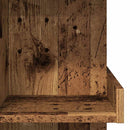barbord m. stativ 100x48x101,5 cm antikt træ
