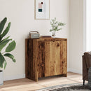 skænk 70x41x75 cm konstrueret træ antikt trælook