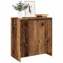 skænk 70x41x75 cm konstrueret træ antikt trælook