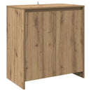skænk 70x41x75 cm konstrueret træ kunsteg