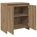 skænk 70x41x75 cm konstrueret træ kunsteg