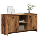 tv-bord 102x37,5x52,5 cm konstrueret træ antikt træ