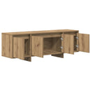 tv-bord 120x30x40,5 cm konstrueret træ kunsteg