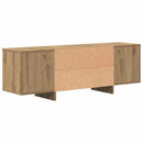 tv-bord 120x30x40,5 cm konstrueret træ kunsteg