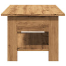 sofabord 102x55x42 cm konstrueret træ kunsteg