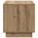 sofabord 40x40x43 cm konstrueret træ kunsteg