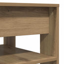 sofabord 55,5x55x45 cm konstrueret træ kunsteg