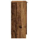 skænk 60x30x70 cm konstrueret træ antikt trælook