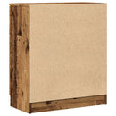 skænk 60x30x70 cm konstrueret træ antikt trælook