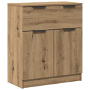 skænk 60x30x70 cm konstrueret træ kunsteg