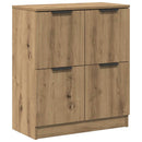 skænk 60x30x70 cm konstrueret træ kunsteg