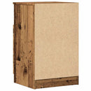 sengeborde 2 stk. 40x36x65 cm konstrueret træ gammelt trælook