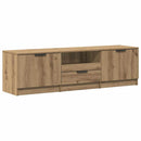TV-skab håndlavet eg 140x35x40 cm konstrueret træ