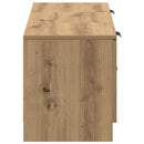 TV-skab håndlavet eg 140x35x40 cm konstrueret træ