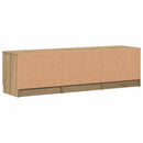 TV-skab håndlavet eg 140x35x40 cm konstrueret træ