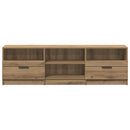 tv-bord 150x33,5x45 cm konstrueret træ kunsteg